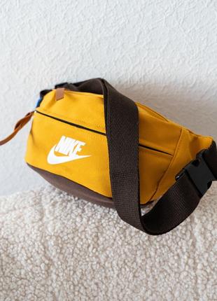 Бананка nike / бананка через плечо / нагрудная сумка / поясная нагрудная сумка через плечо / слинг