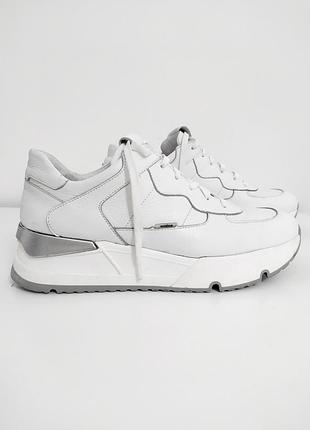 Кросівки жіночі шкіряні, снікерси wojas