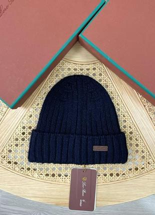 Шапка чоловіча loro piana2 фото