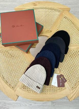 Шапка чоловіча loro piana9 фото