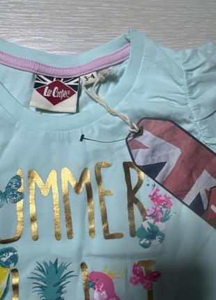 Новая детская футболка lee cooper 3