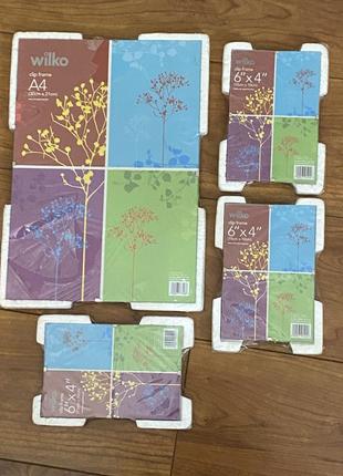 Антирама, безбагетная рамка 4 шт. новые!