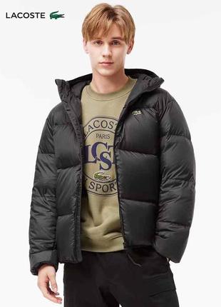 Куртка зимняя, пуховик мужской lacoste