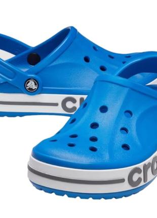 Crocs bayaband clog синие с черным