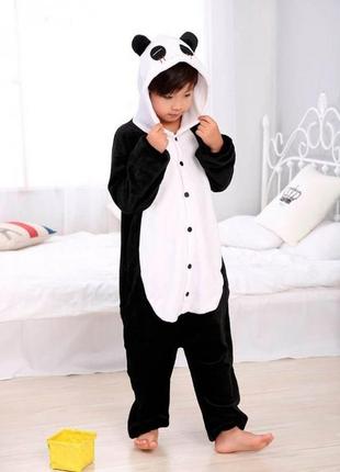Дитяча піжама кігуру панда 120 см