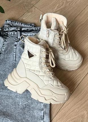 Трендовая модель зимних❄️ ботинок для девочек