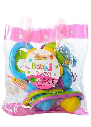 Набор детских погремушек 3838a-25 в сумке