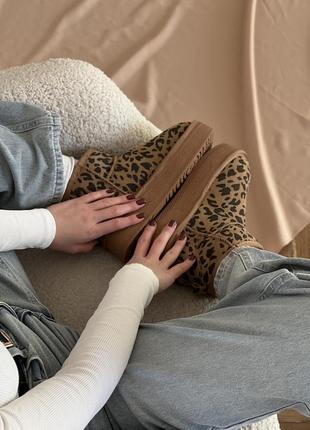 Уггі з леопринтом