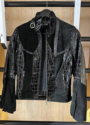 Натуральная кожаная женская куртка