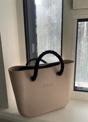 Сумка obag mini свет розового цвета