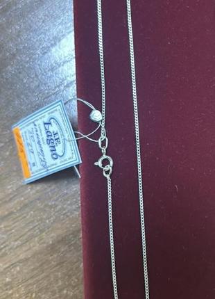 Серебряная цепочка панцири 925 пробы 50 см.