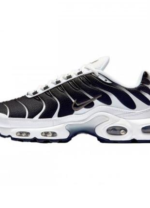 Кросівки nike air max plus white "black metallic pewter" 41