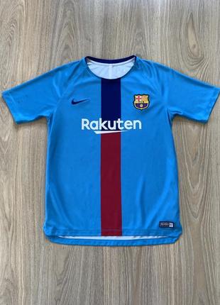 Дитяча вінтажна футболка джерсі nike barcelona football club