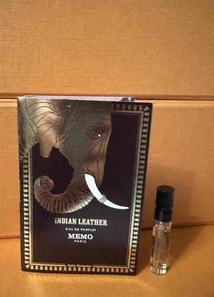 Memo indian leather пробник оригинал