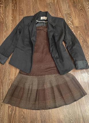 Комплект одягу спідниця жакет майка