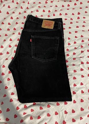 Levis 520 black discount