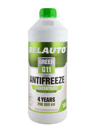 Антифриз belauto green g11 (зеленый, концентрат) 1,5л