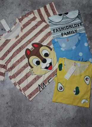 Женская рубашка туника для дома