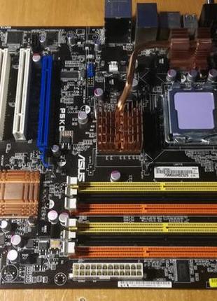 Материнская плата asus p5kc (s775, p35, pci-ex16)4xddr2/2xddr3 (читать описание)