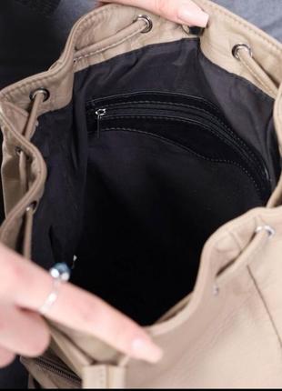 Классный рюкзак из мягкой эко-кожи 32*35*153 фото