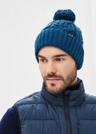 Шапка зимняя ушанка бини кепка капелюх jack wolfskin