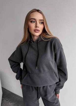 Теплый флисовый костюм 🥰 4 кольори