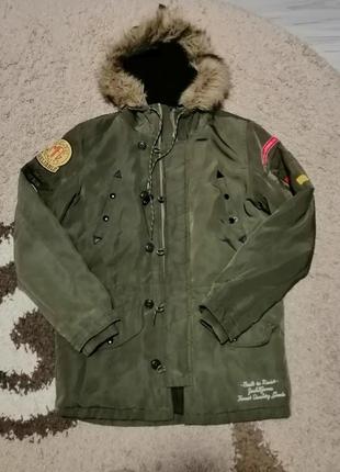 Зимова куртка jack jones vintage парка