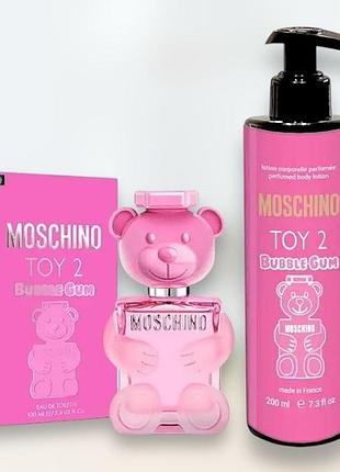 Парфумований набір moschino toy 2 bubble gum