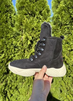Кроссовки зимние высокие туречки