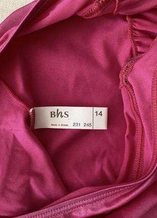 Bhs шикарный ярко-розовый слитный купальник3 фото