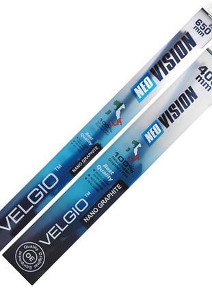 Комплект щіток склоочисників безкаркасних velgio neo vision для kia niro/e-niro з 2016