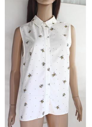 Сорочка з бджілками, натуральна тканина3 фото