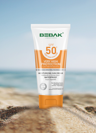 Солнцезащитный крем spf 50+