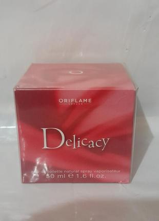 50 мл! в слюді! delicacy oriflame орифлейм оріфлейм