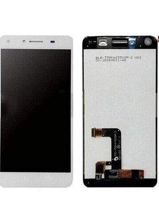 Дисплей huawei y5 ii (cun-u29 / honor 5 / honor play 5) + сенсор білий (версія 3g)