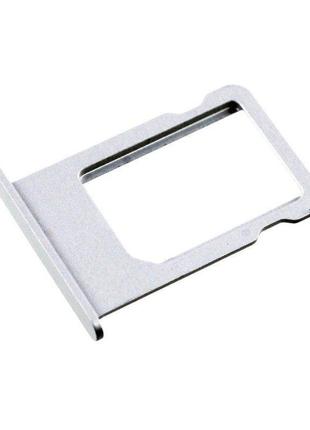 Держатель sim-карты для iphone 5 серебро
