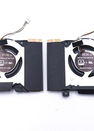 Вентилятор (кулер) для asus rog zephyrus g14 ga401i, ga401iv (13nr03f0ap0101, 13nr03f0ap0301) (cpu+gpu) пара