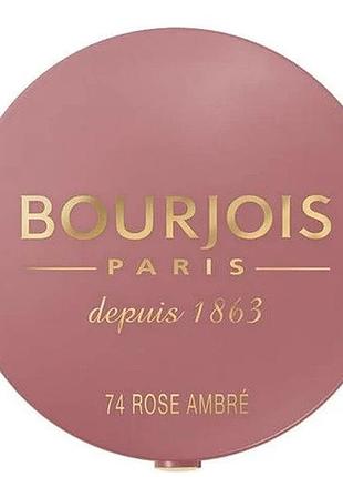 Румяна для лица bourjois pastel joues 74 rose ambre, 2.5 г