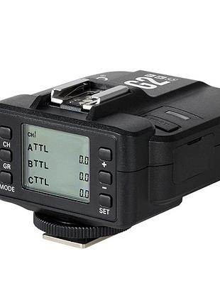 Передатчик-радиосинхронизатор triopo g2 с поддержкой i-ttl для камер nikon