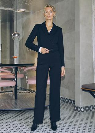 Брюки жіночі прямі з турецької костюмки 42-52 розміри різні кольори чорні