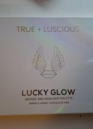 True luscious lucky glow палетка для обличчя