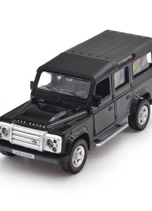 Автомодель - land rover defender 110 (чорний)