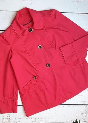 1+1=3 розовая женская легкая куртка ветровка демисезон f&f, размер 46 - 482 фото