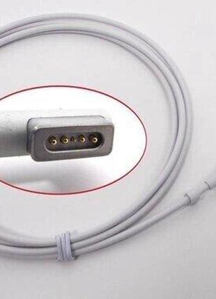 Dc кабель для apple magsafe (45w, 60w, 85w) от блока питания к ноутбуку. l-shape.