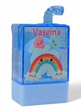 Бальзам для губ vaseina м.8289  синiй