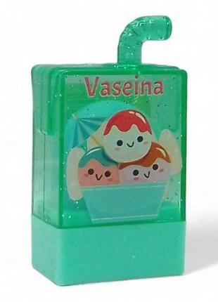Бальзам для губ vaseina м.8289  зелений