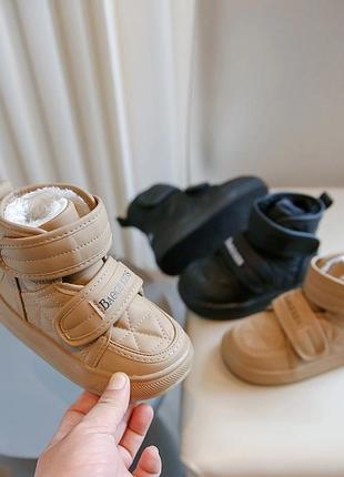 Теплые и удобные зимние ботинки для детей (6)