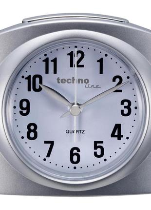 Часы настольные technoline modell l silver (modell l silber) d_594 _ttar2 фото