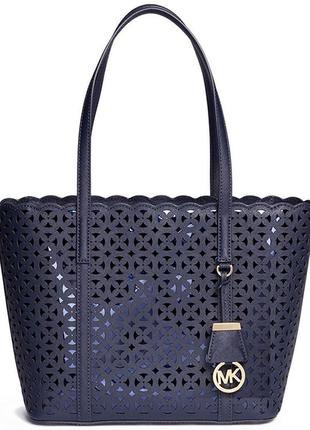 Сумка michael kors desi leather small travel tote2 фото