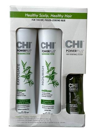 Chi power plus on-going набір (для здорового та красивого волосся)